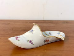 19th Century Meissen Model of a Slipper