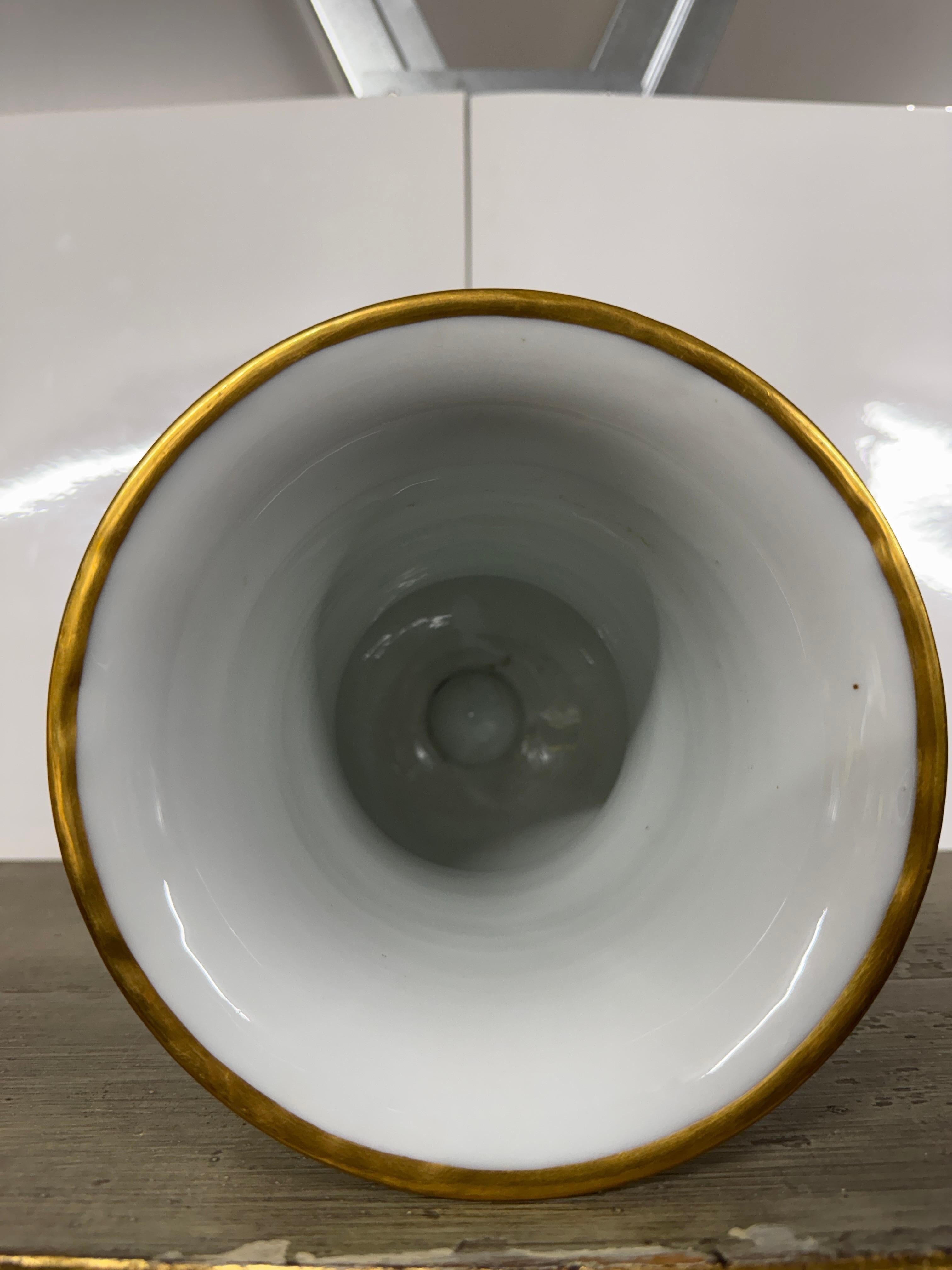 19th Century Meissen Porcelain Urn For Sale 5