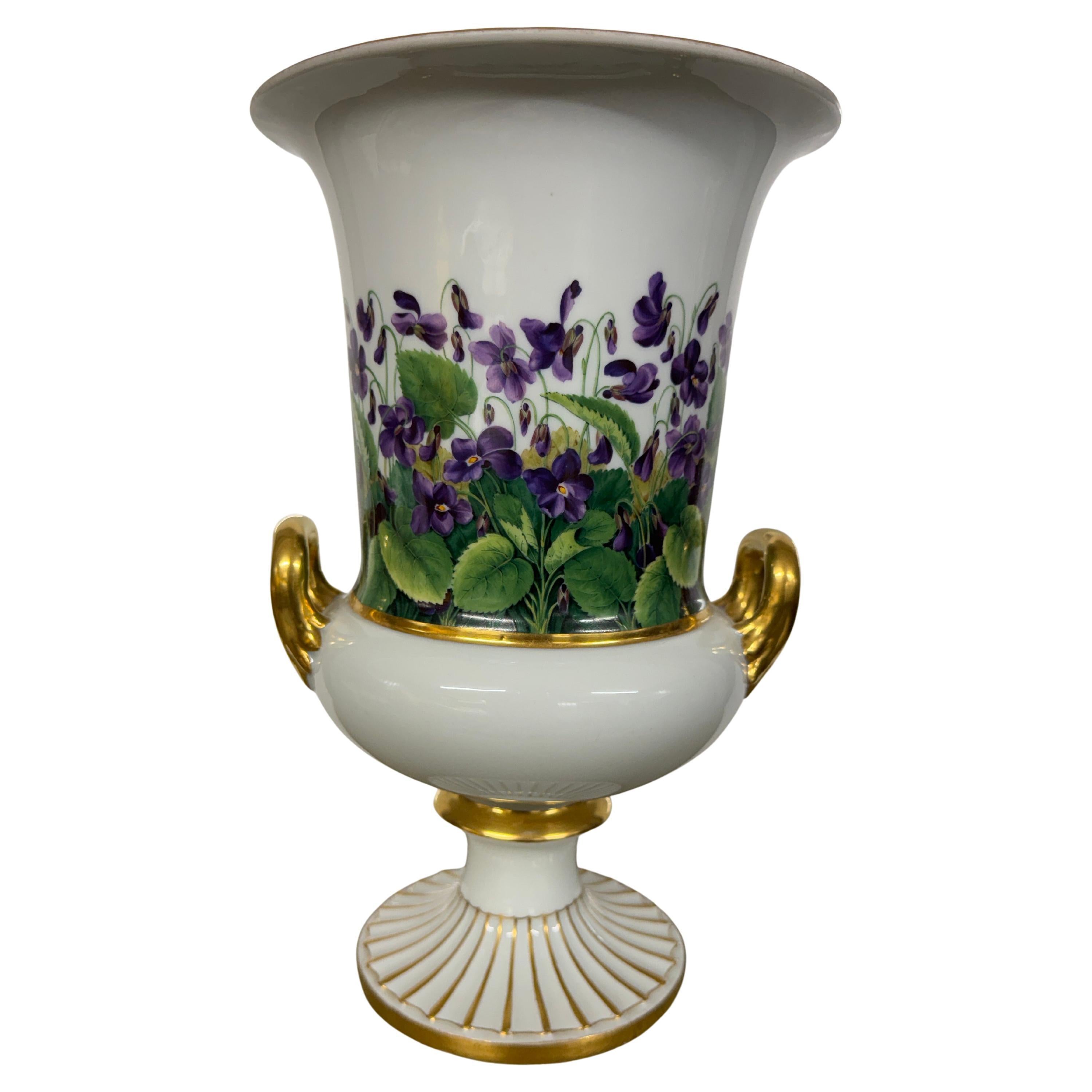 19th Century Meissen Porcelain Urn
