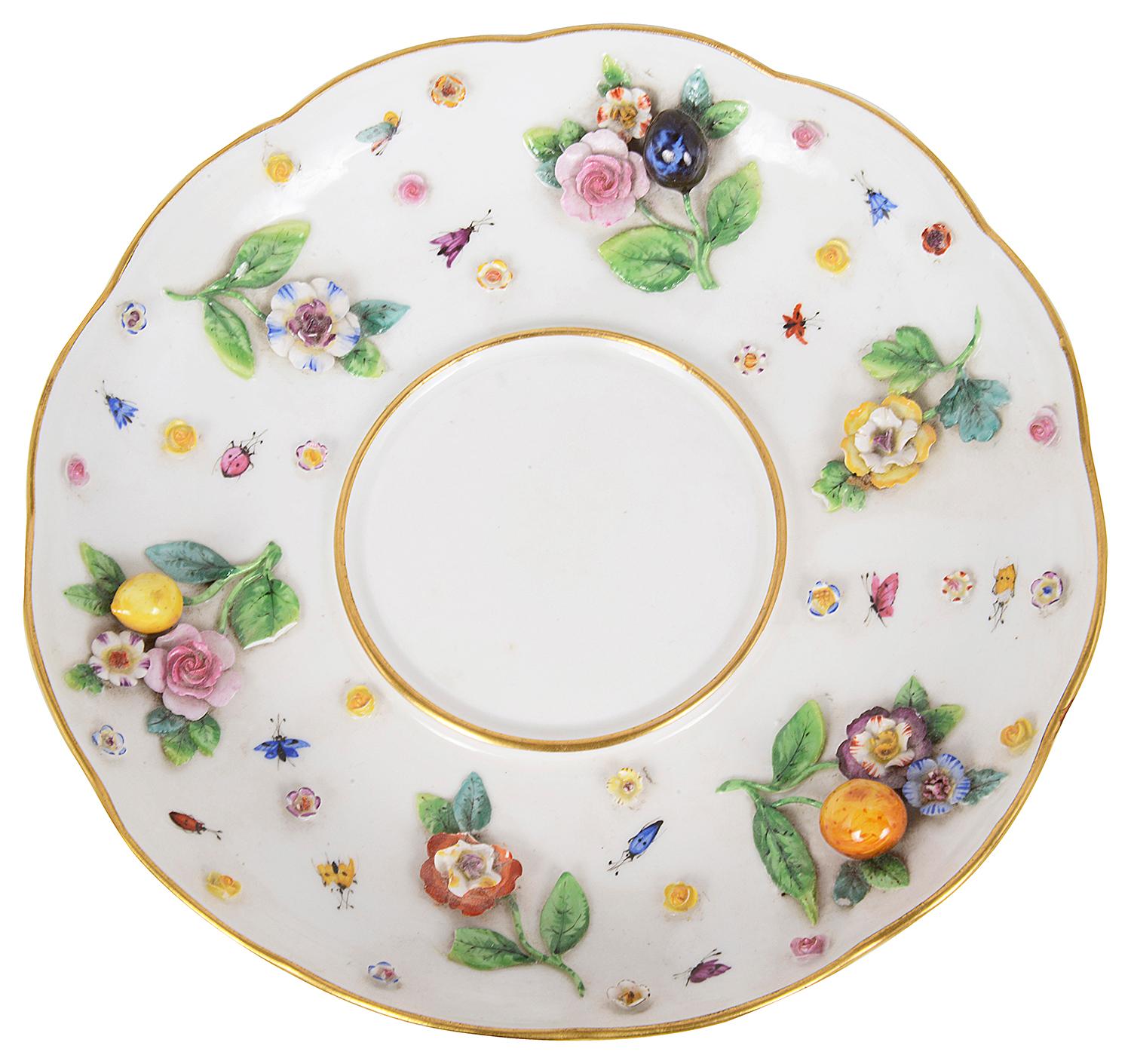 Hand-Painted 19th Century Meissen Tureen For Sale