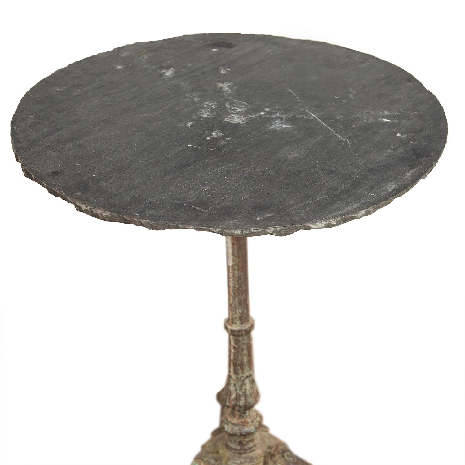 Slate 19th Century Metal Table