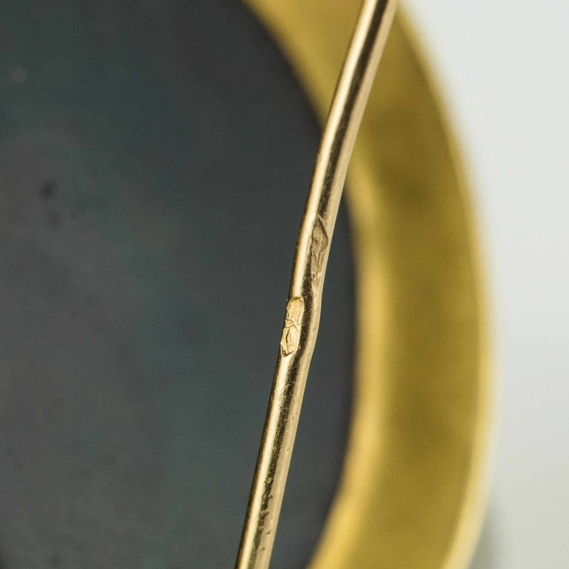 19th Century Micromosaic 18 Karat Yellow Gold Brooch 12