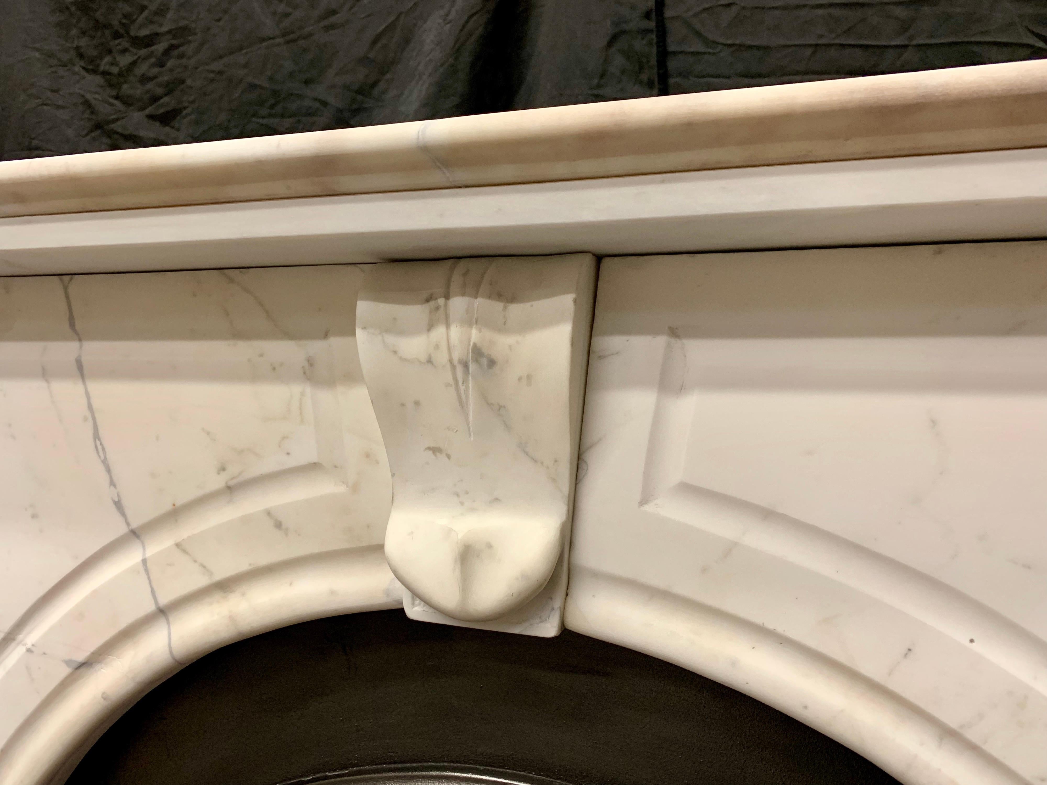 arched fireplace surround