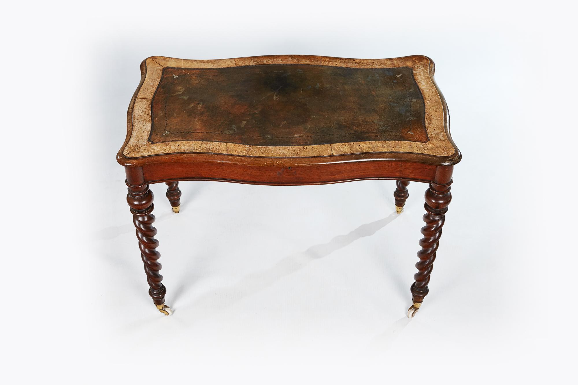 19th Century Miles and Edwards Writing Table For Sale 1