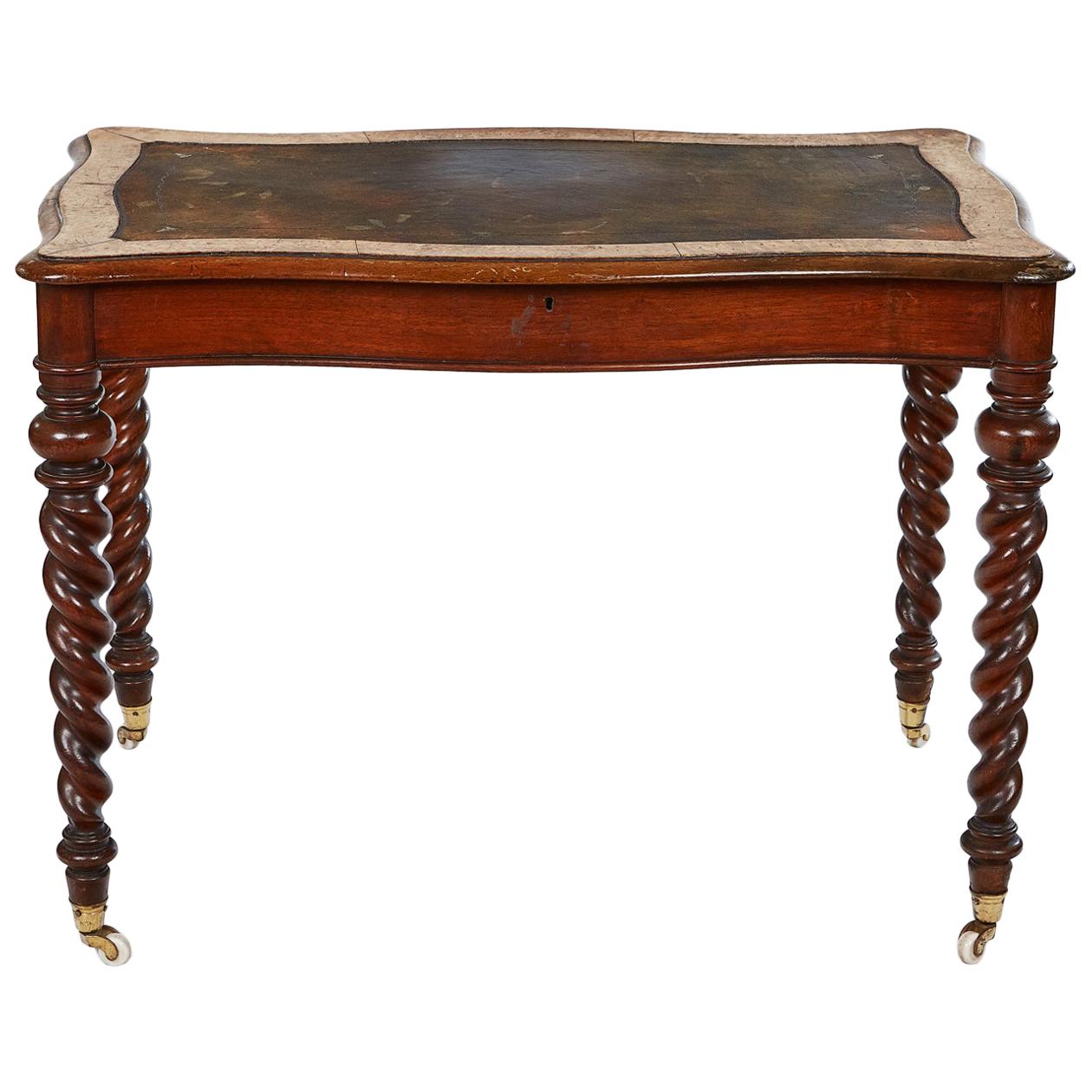 19th Century Miles and Edwards Writing Table For Sale