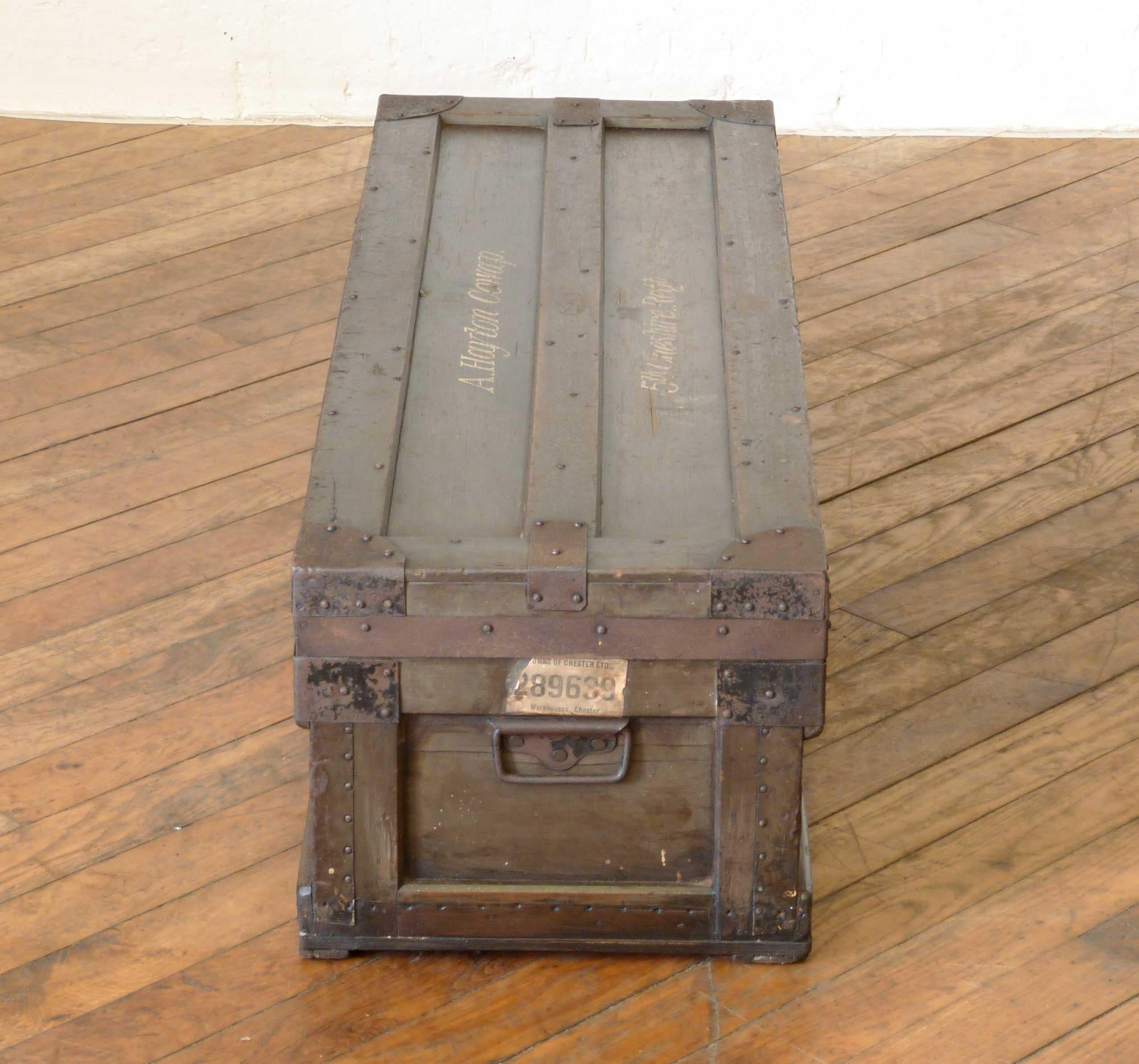 English 19th Century Military Box For Sale
