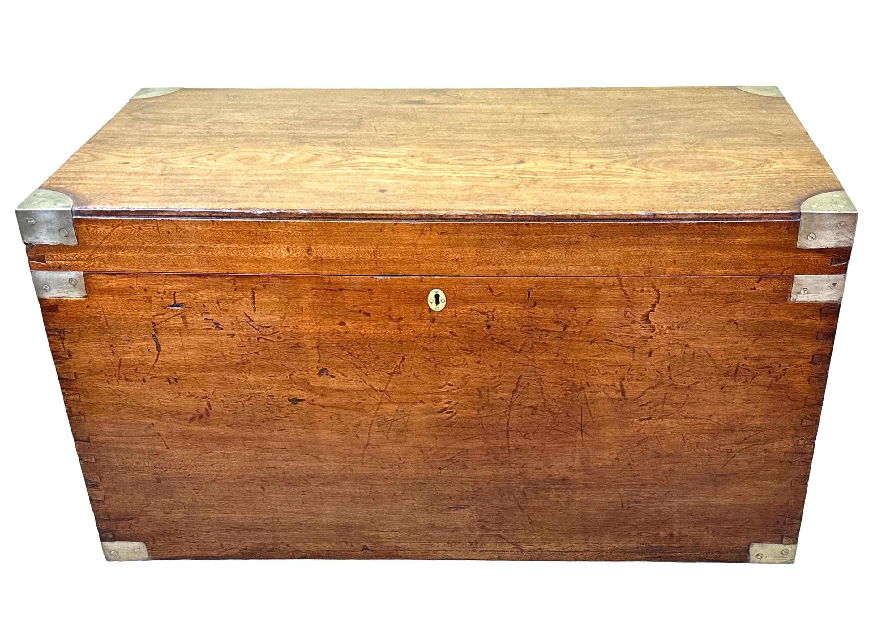 19th Century Military Campaign Trunk 6