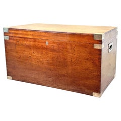 Used 19th Century Military Campaign Trunk