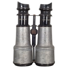 Antique 19th Century Military Sportier Paris Day Night Binoculars, circa 1880s