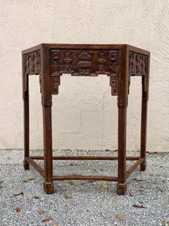 19th Century Ming Style Hard Wood Chinese Console Table