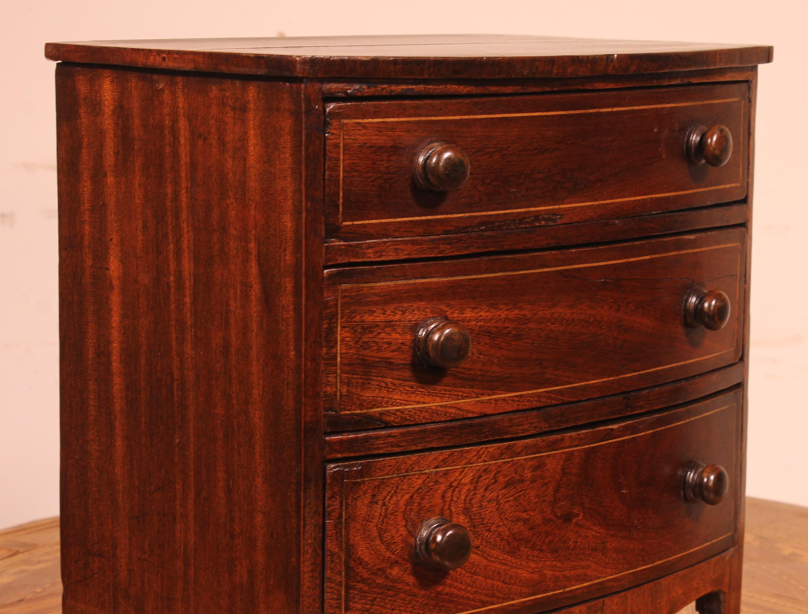 19th Century Miniature Chest of Drawers In Good Condition For Sale In Brussels, Brussels