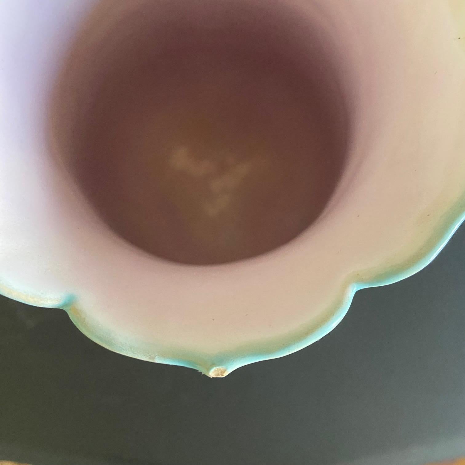 Vaso in maiolica di Minton del XIX secolo 