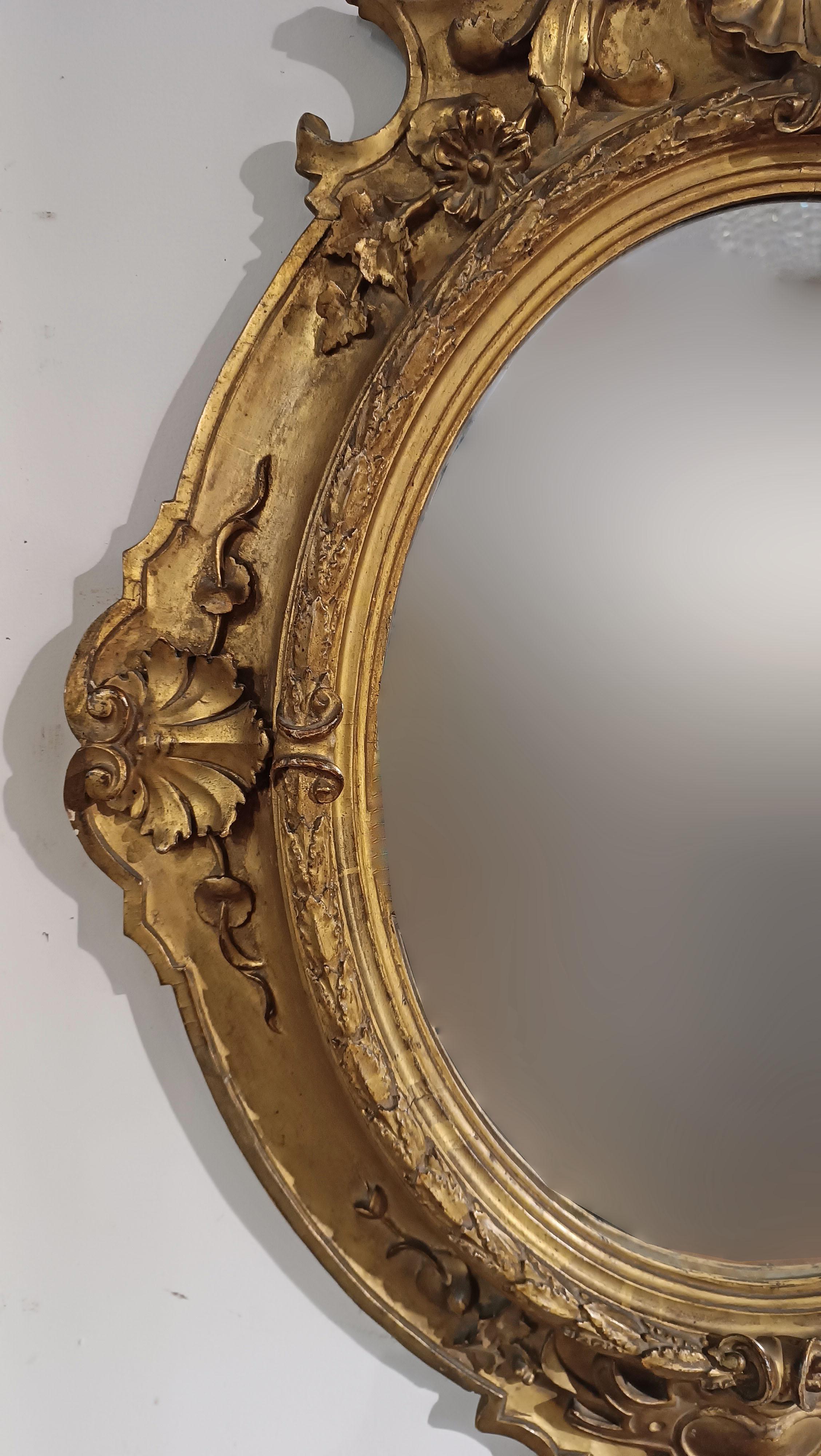 Wood 19th CENTURY MIRRORS FLORENCE CAPITAL  For Sale