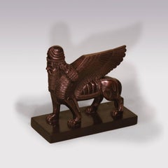 19th Century Model of the Assyrian Sphinx Lamasu