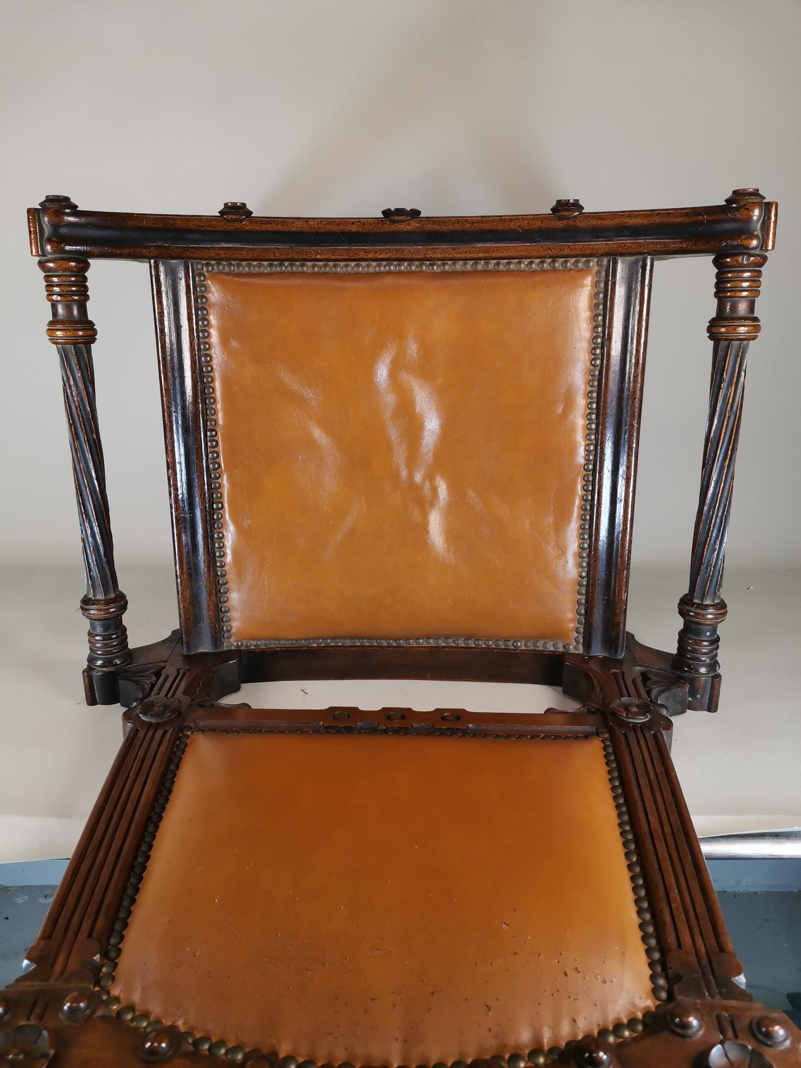 19th Century Modernist Chair For Sale 4