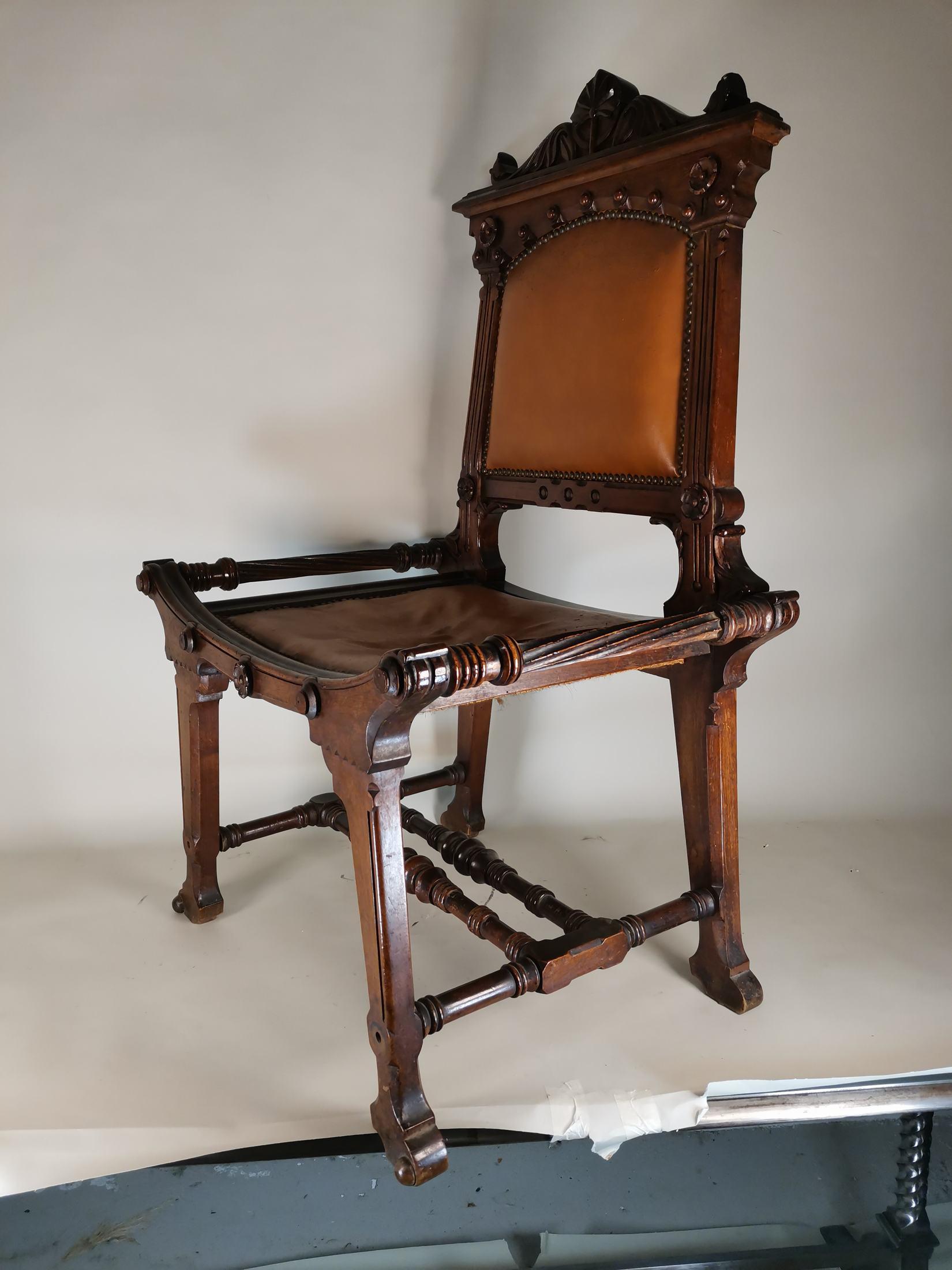19th Century Modernist Chair For Sale 2
