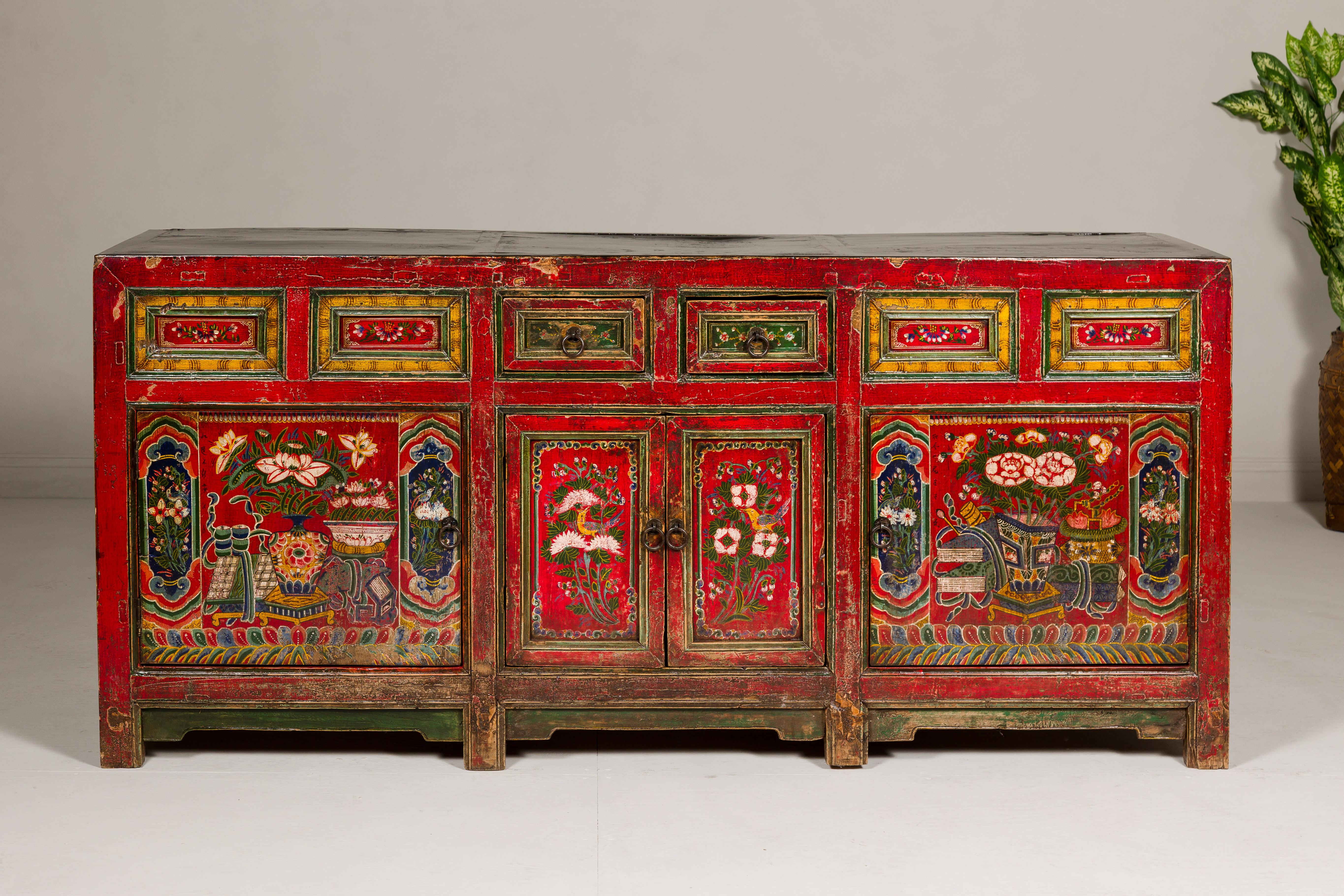 mongolian sideboard