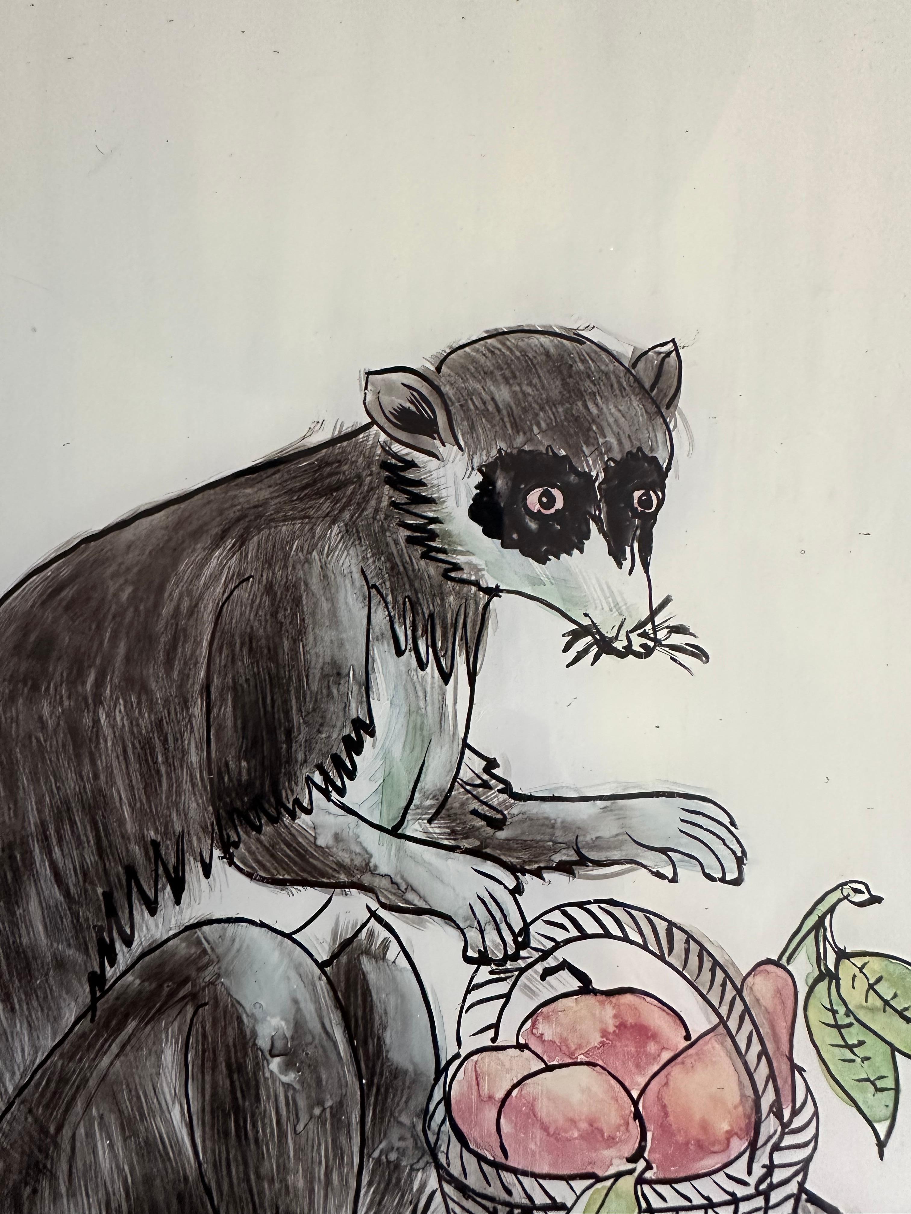 Peint à la main 