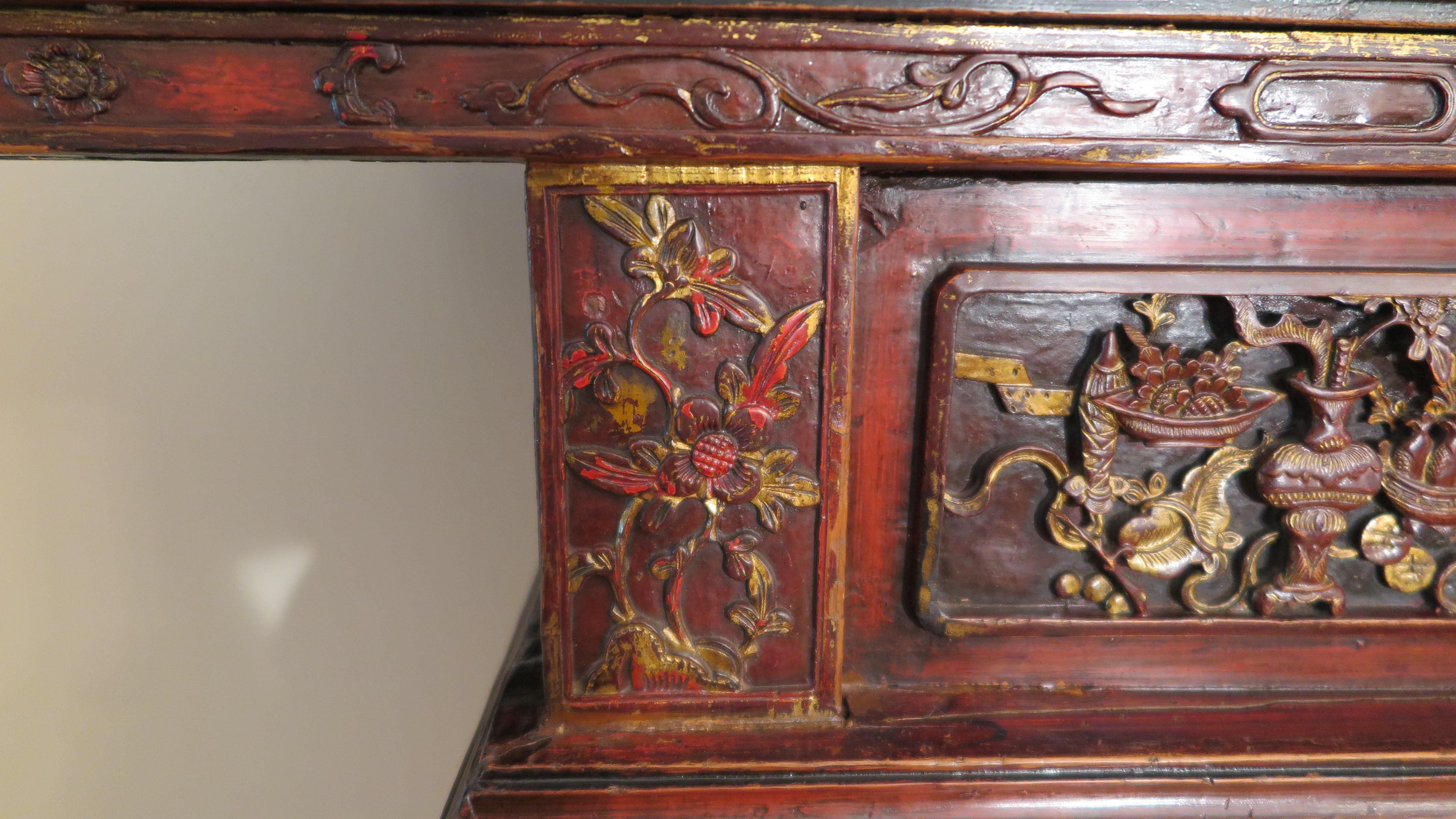 19th Century Monumental Chinese Altar Table For Sale 4