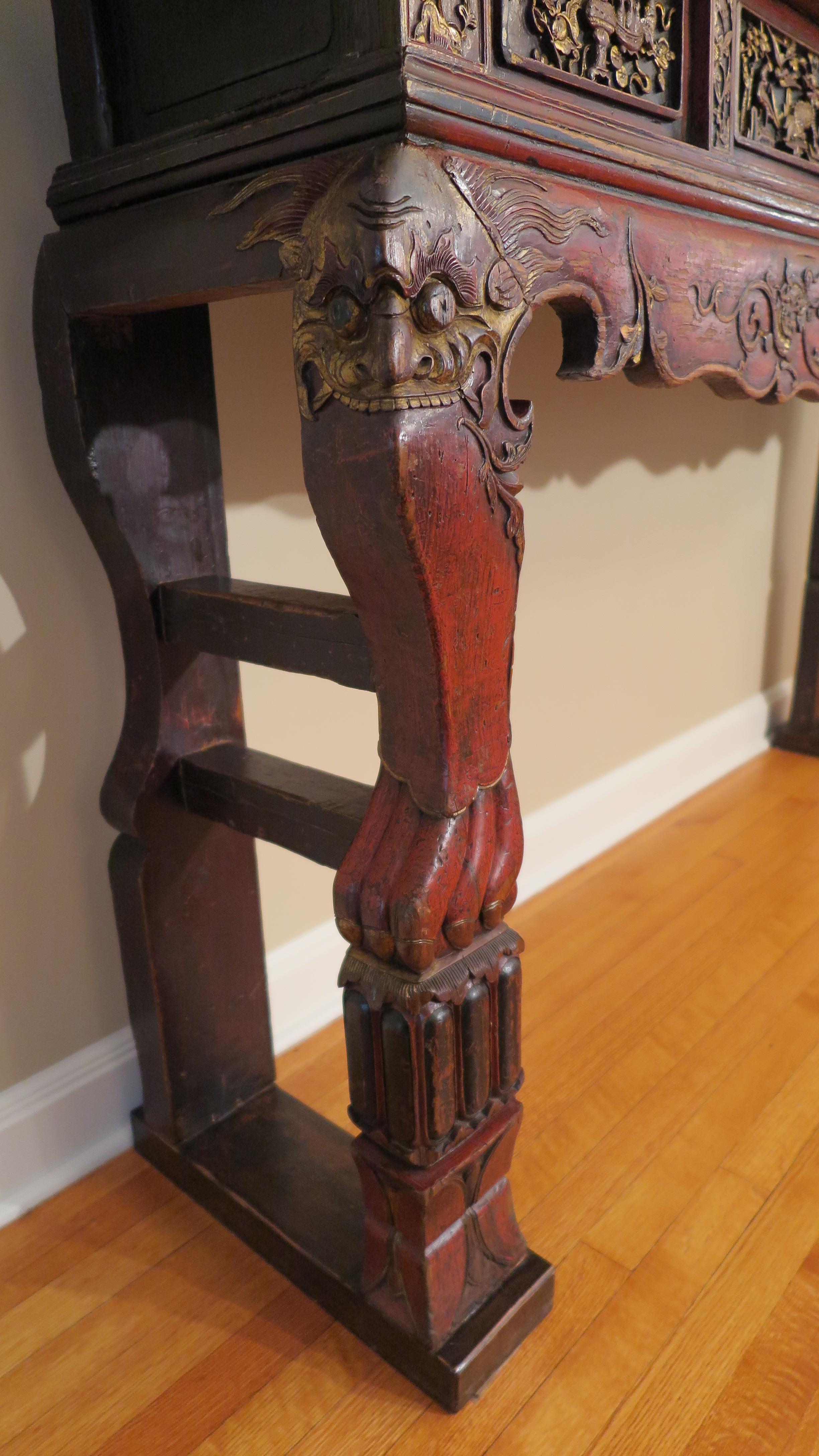 19th Century Monumental Chinese Altar Table 8