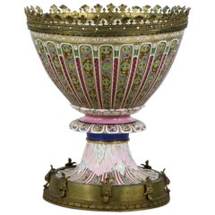19th Century Monumental French Porcelain Urn