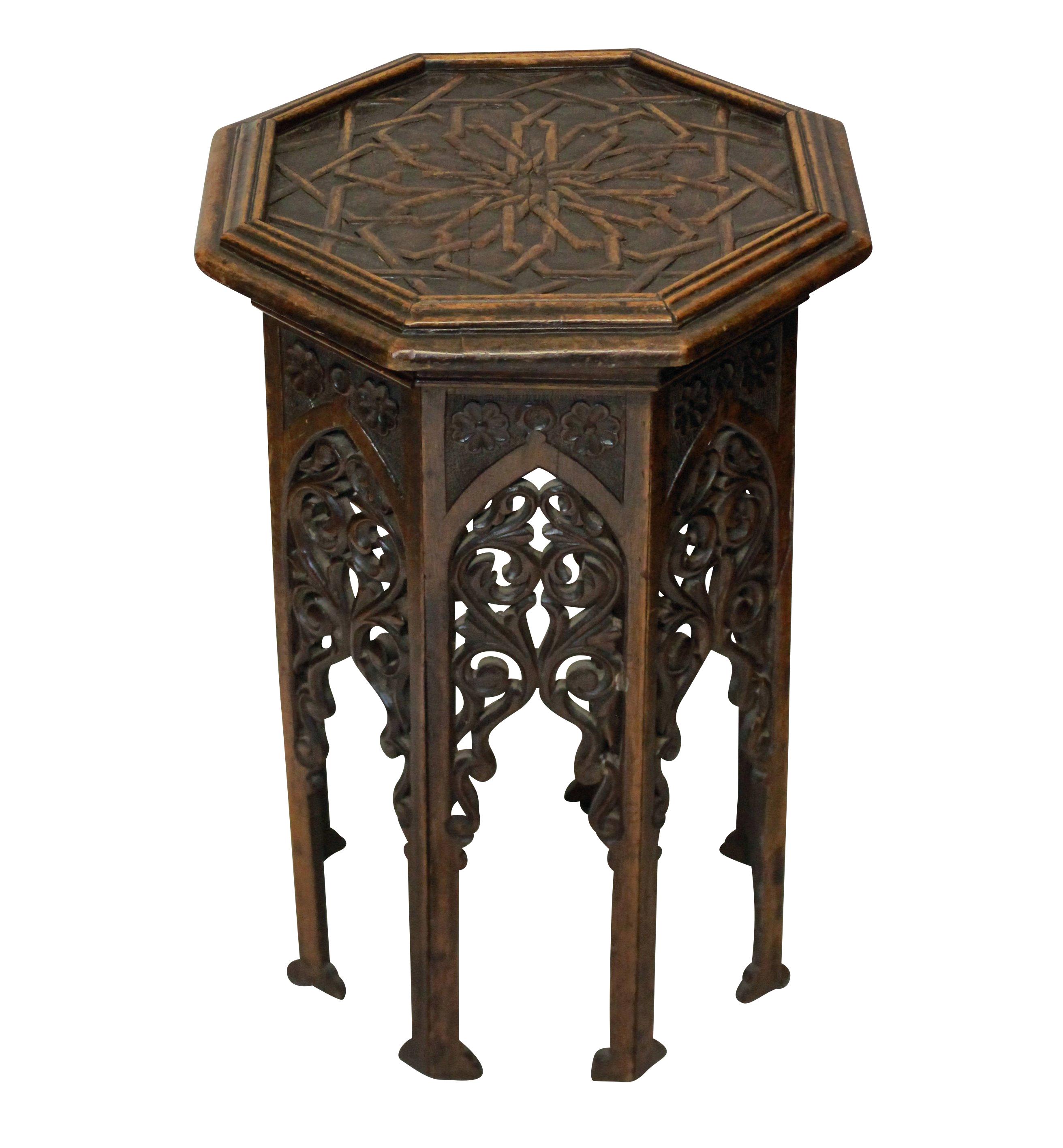 19th Century Moorish Table In Excellent Condition In London, GB