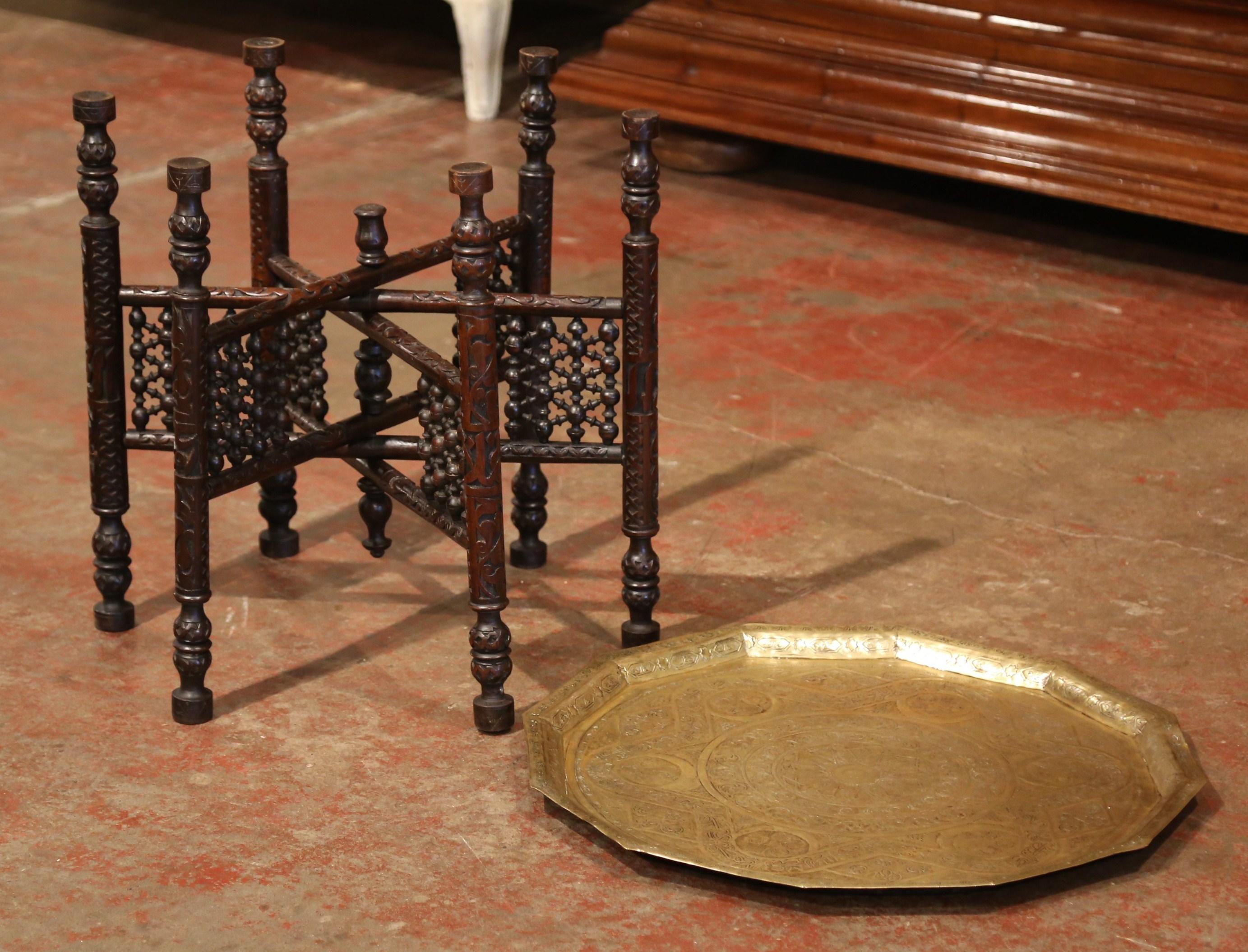 moroccan folding table base