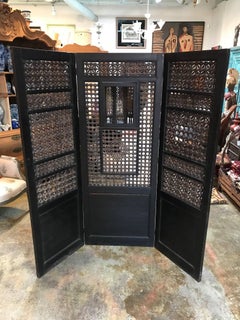 19th Century Moroccan Wood Screen