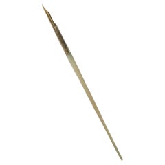 Stylo Plume Mabie Todd du 19ème siècle avec embout 14k et manche en nacre