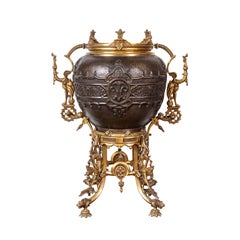 Antique 19th Century, Mounted French Urn