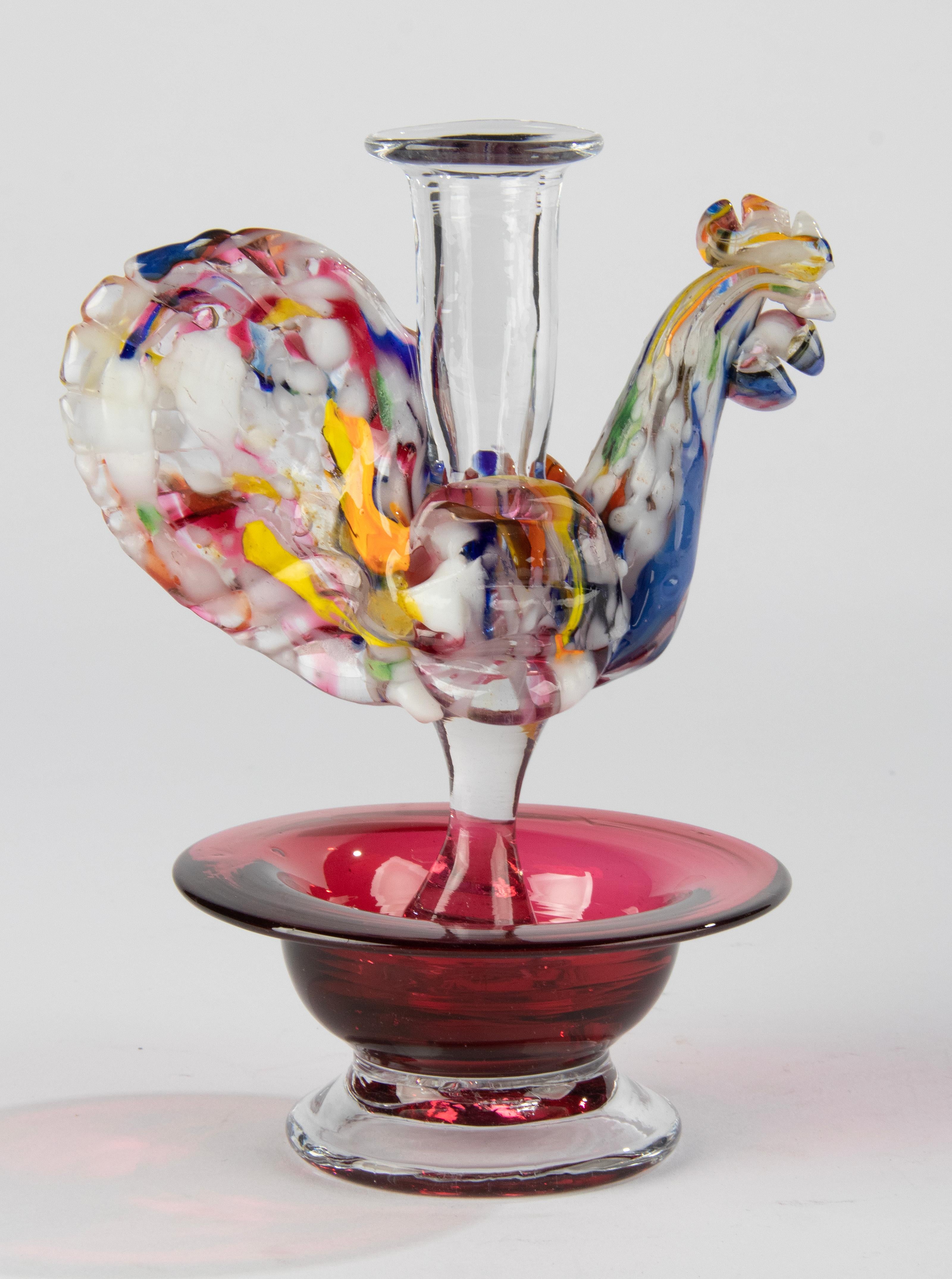 Late 19th Century 19th Century Murano Glass Paperweight - Pen Holder For Sale