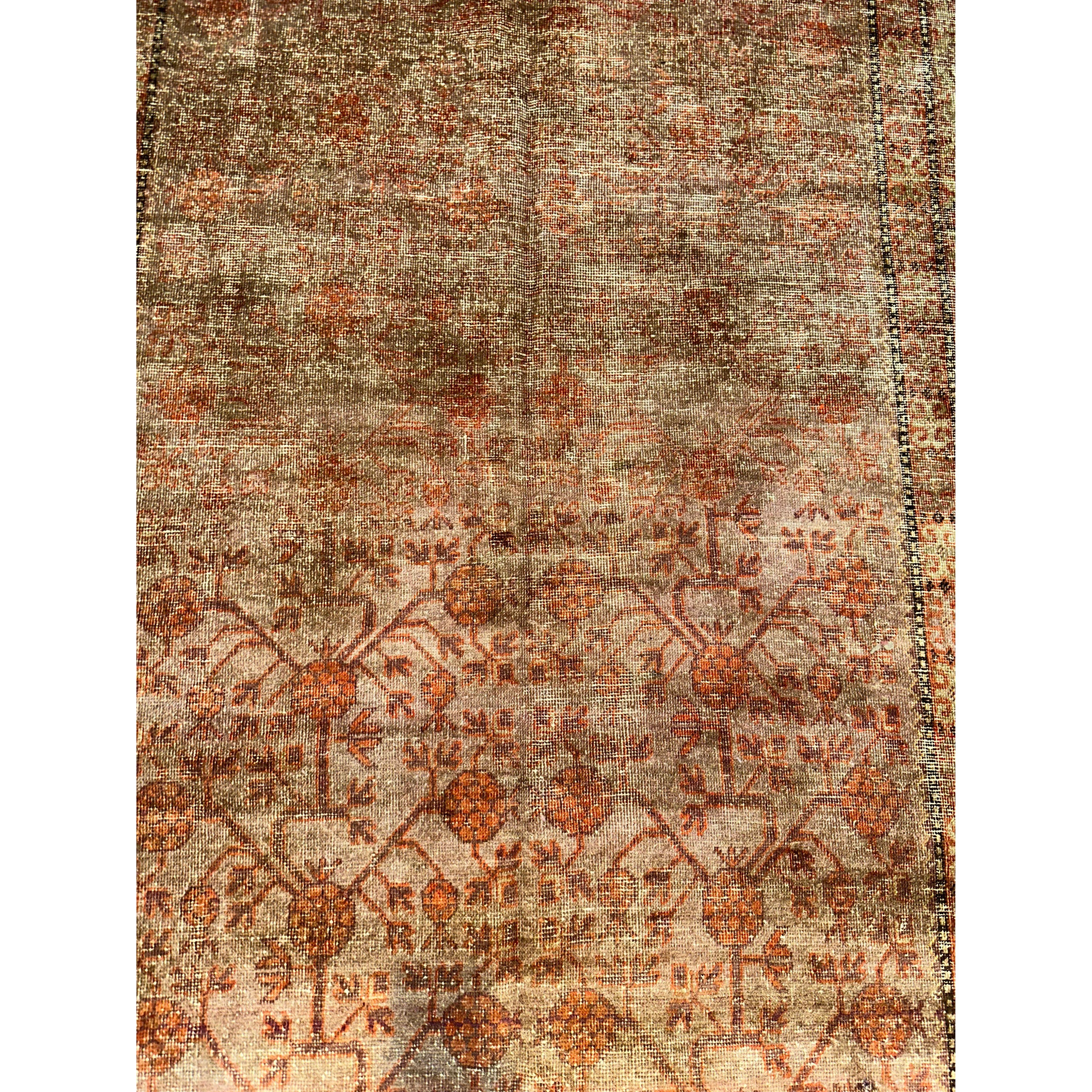19th Century Muted Khotan Samarkand Rug In Good Condition For Sale In Los Angeles, US