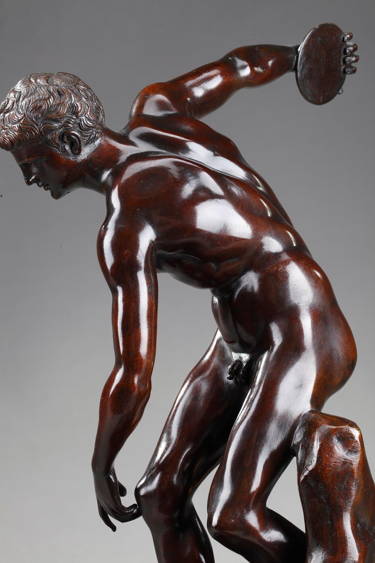 19th Century Myron Discobolus after the Antique 3