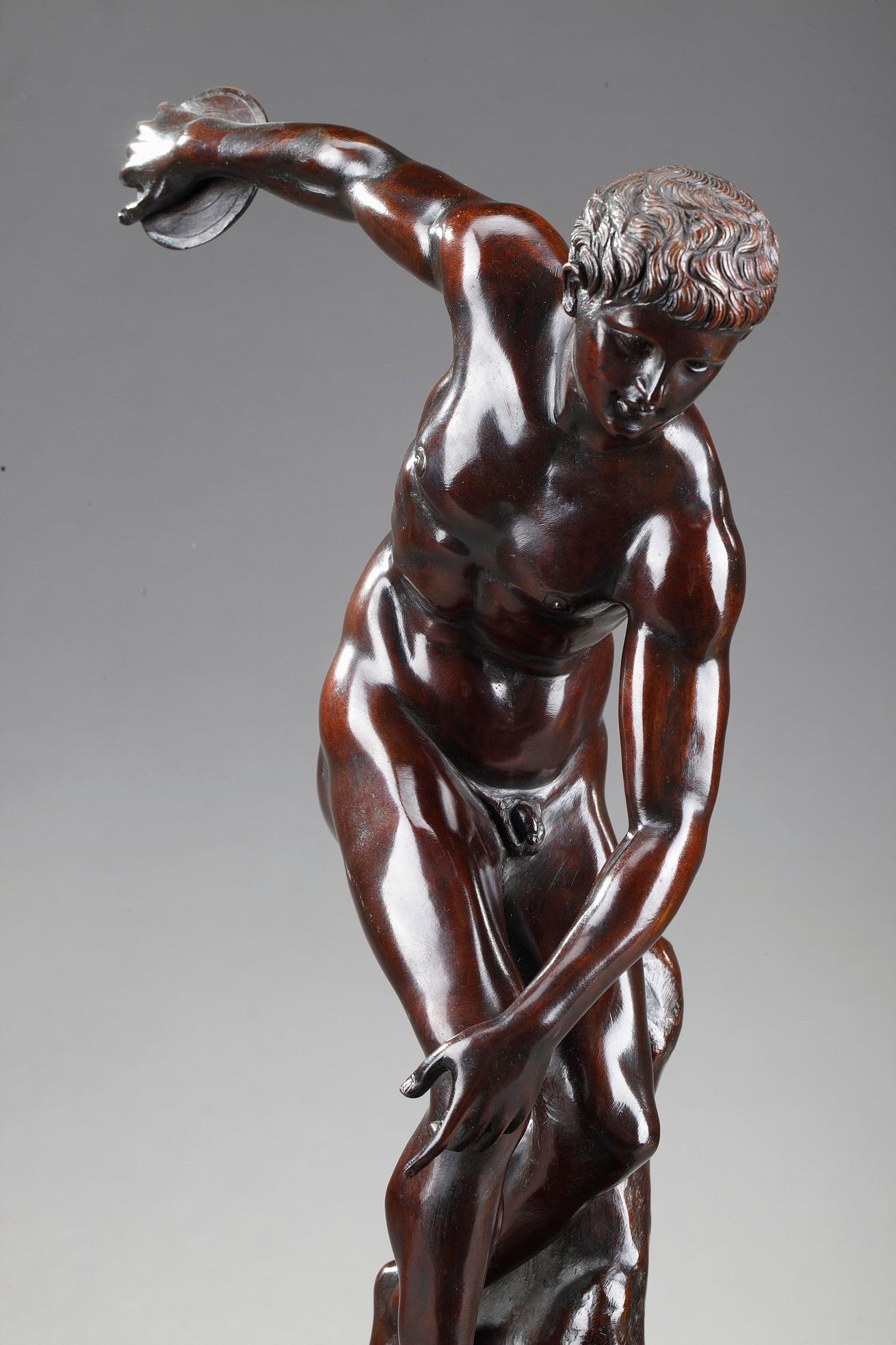 19th Century Myron Discobolus after the Antique 5
