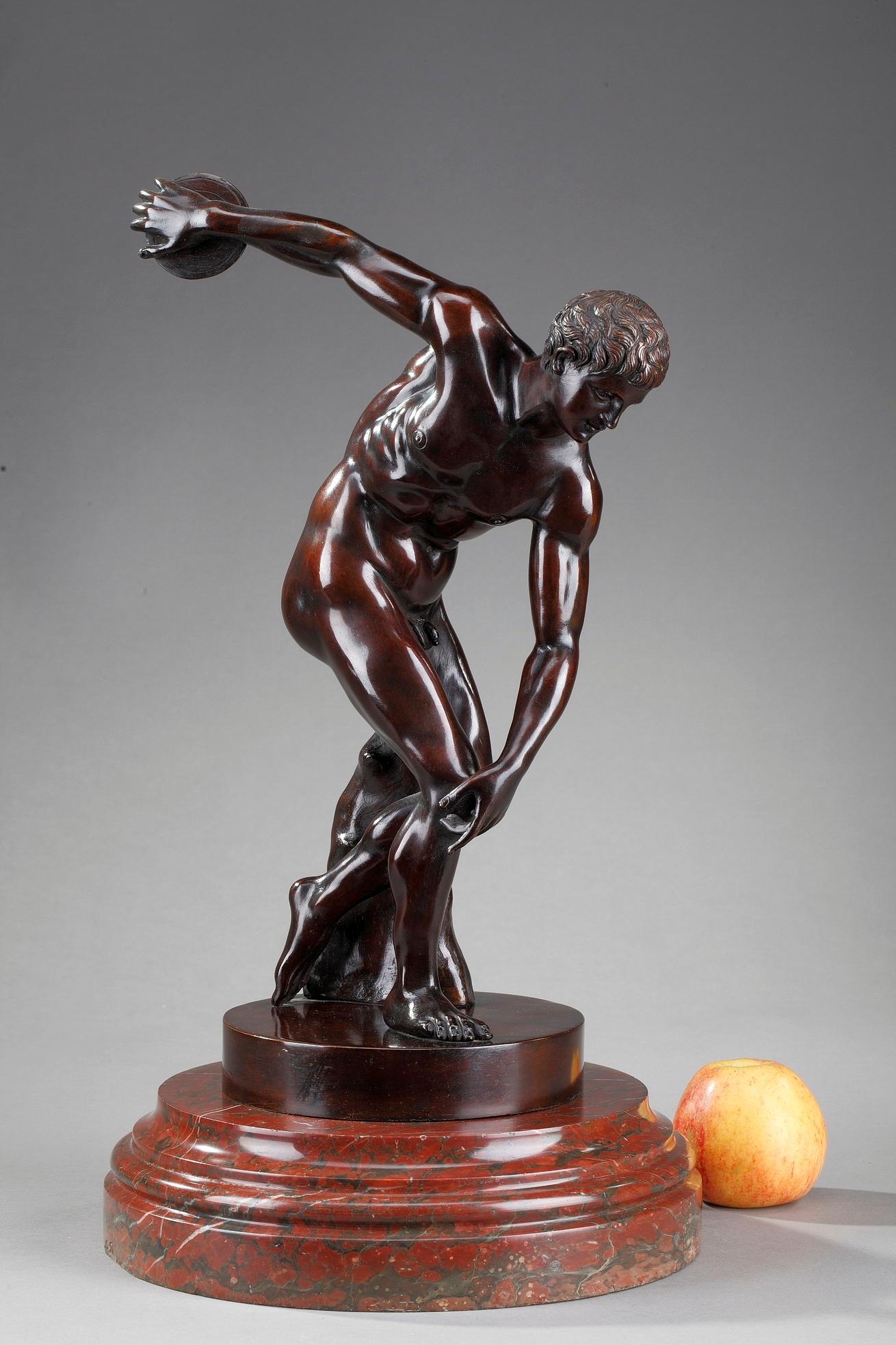 Classical Greek 19th Century Myron Discobolus after the Antique