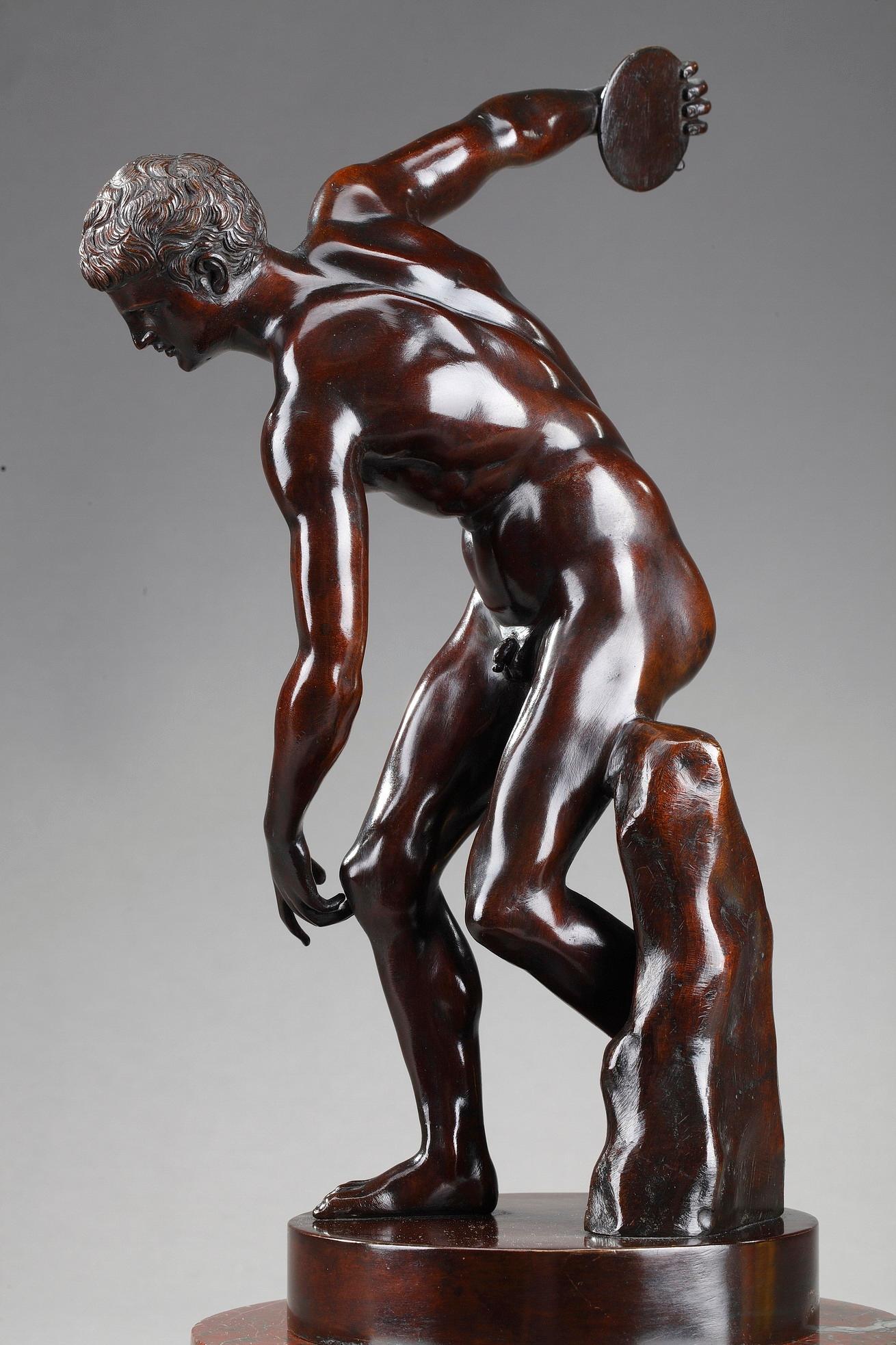 19th Century Myron Discobolus after the Antique 2