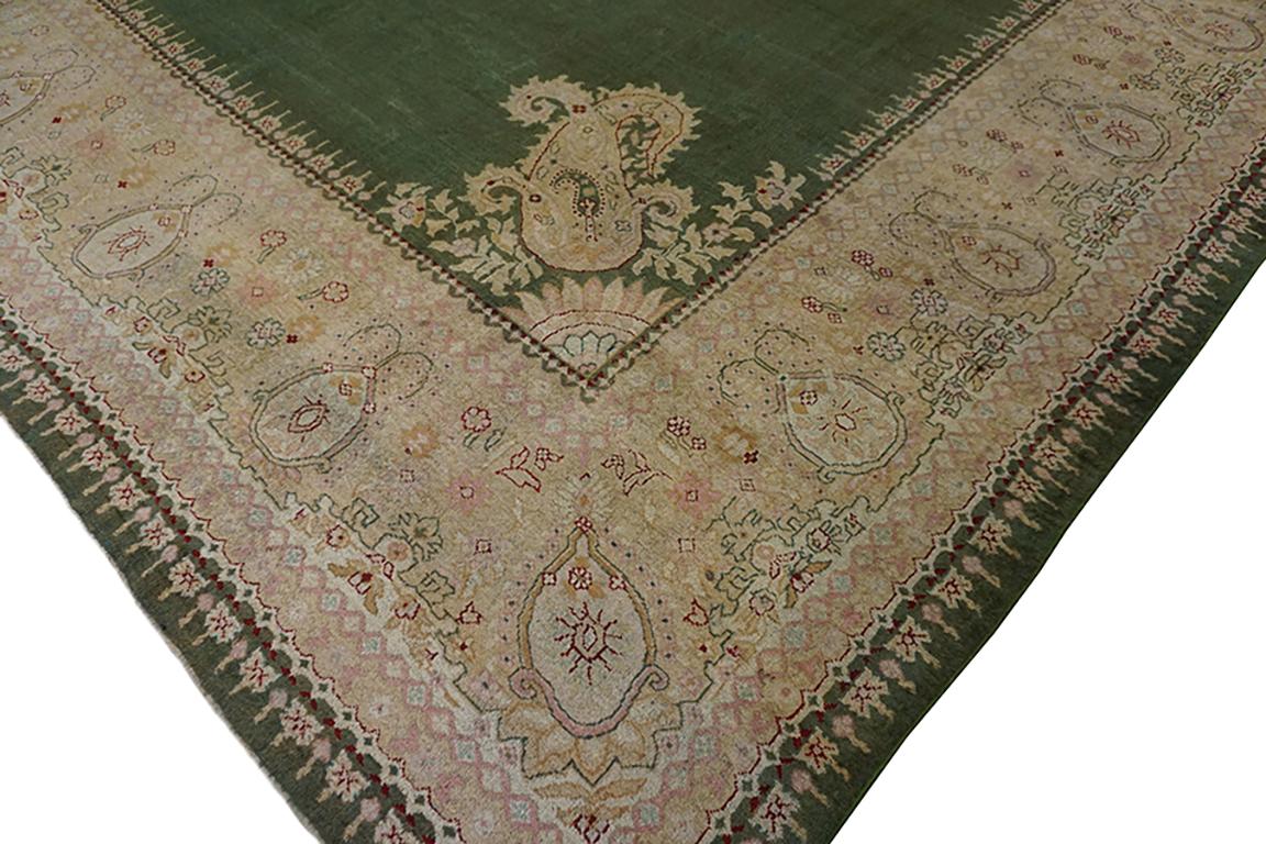 Tapis indien Amritsar du 19ème siècle 12'0