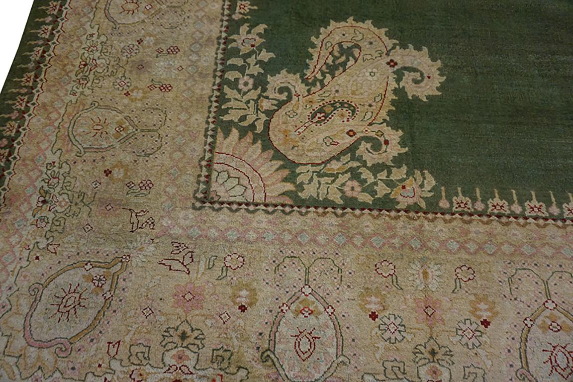 Fin du XIXe siècle Tapis indien Amritsar du 19ème siècle 12'0