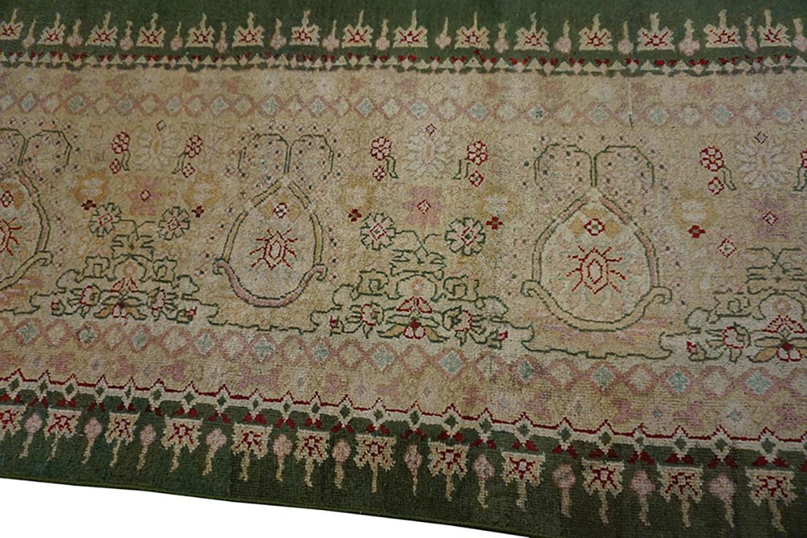 Tapis indien Amritsar du 19ème siècle 12'0