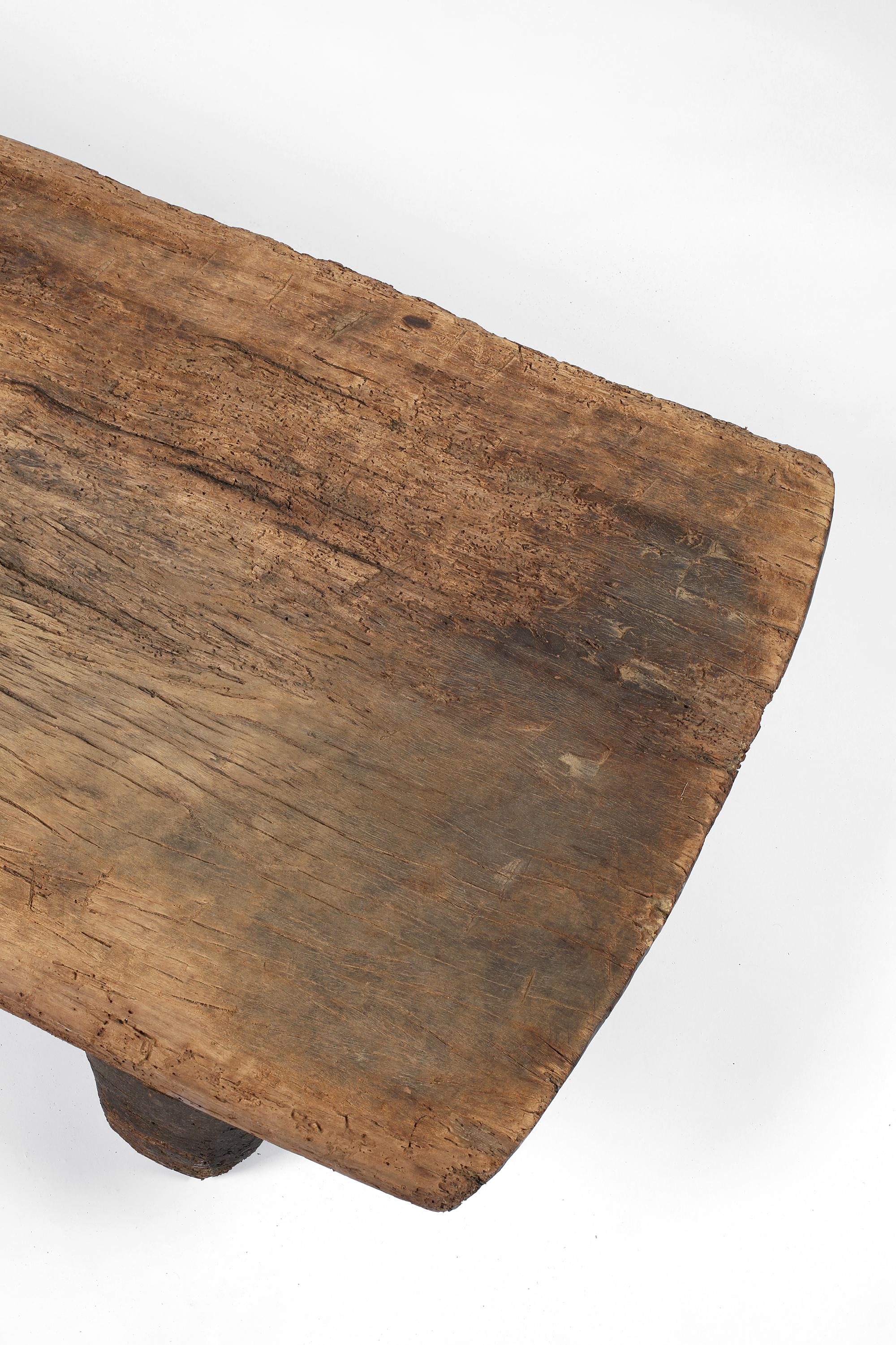 19th Century Nagaland Coffee Table Primitive Bed Wabi Sabi 2