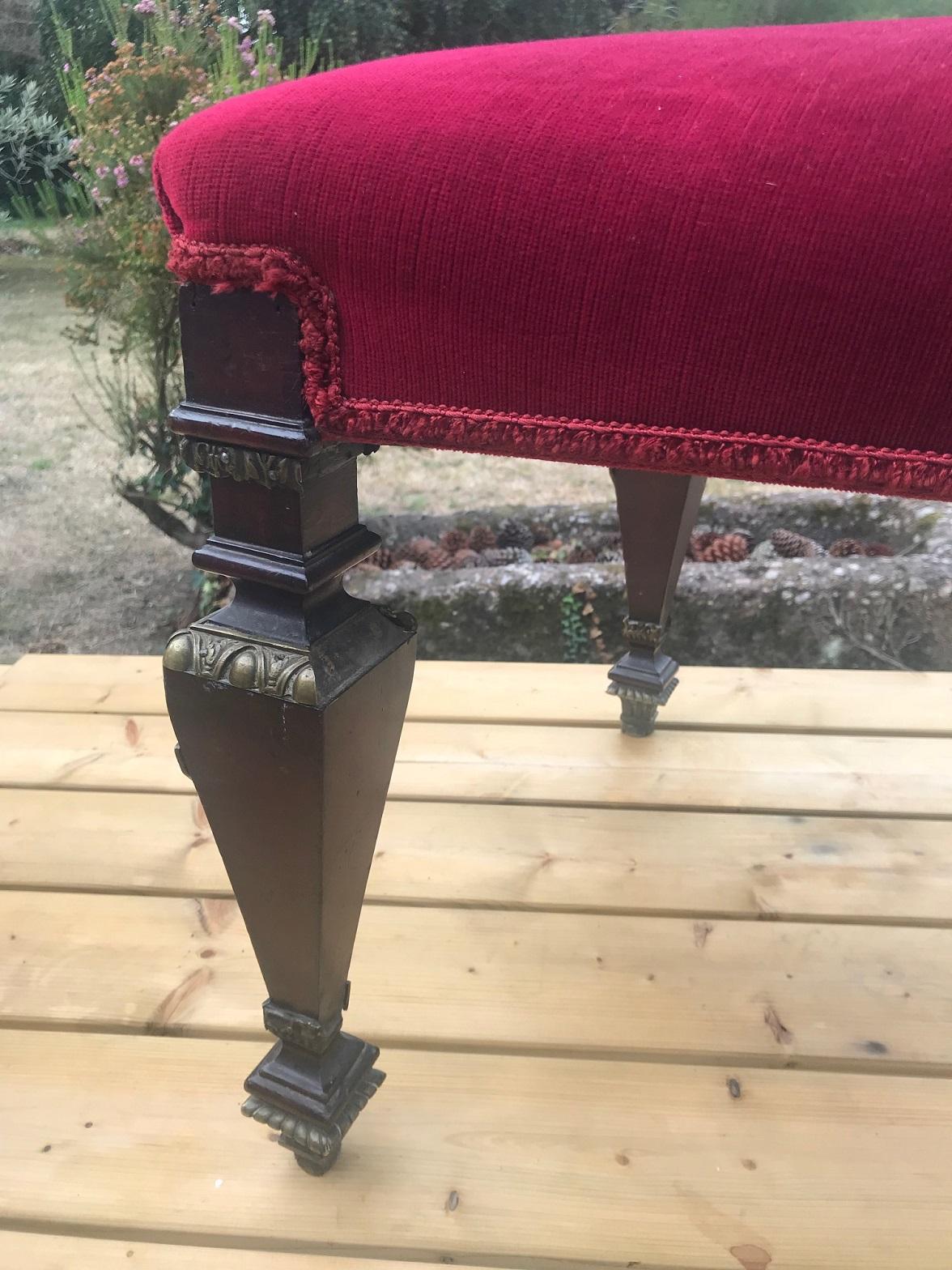 19th Century Napolean III Empire Chair For Sale 14