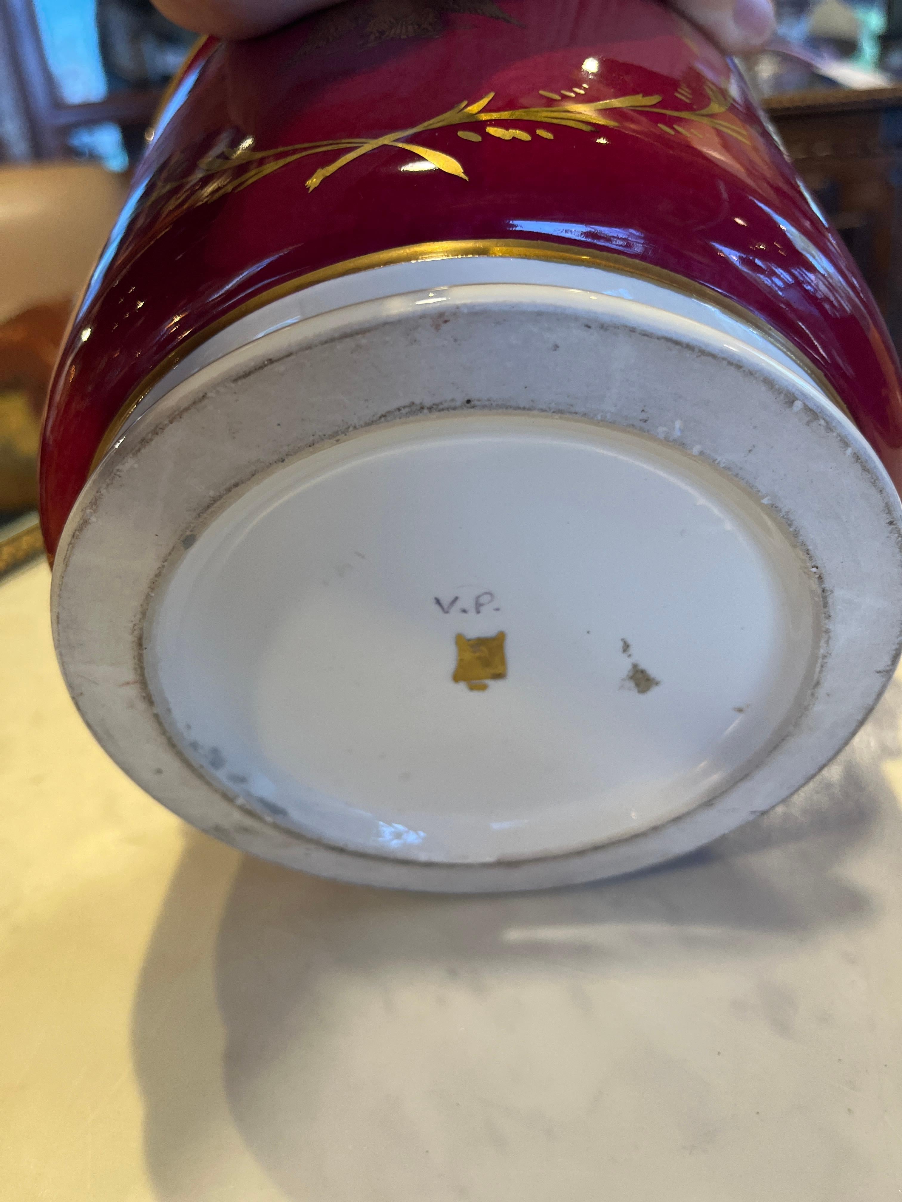 Ceramica Cachepot napoleonico del XIX secolo in vendita