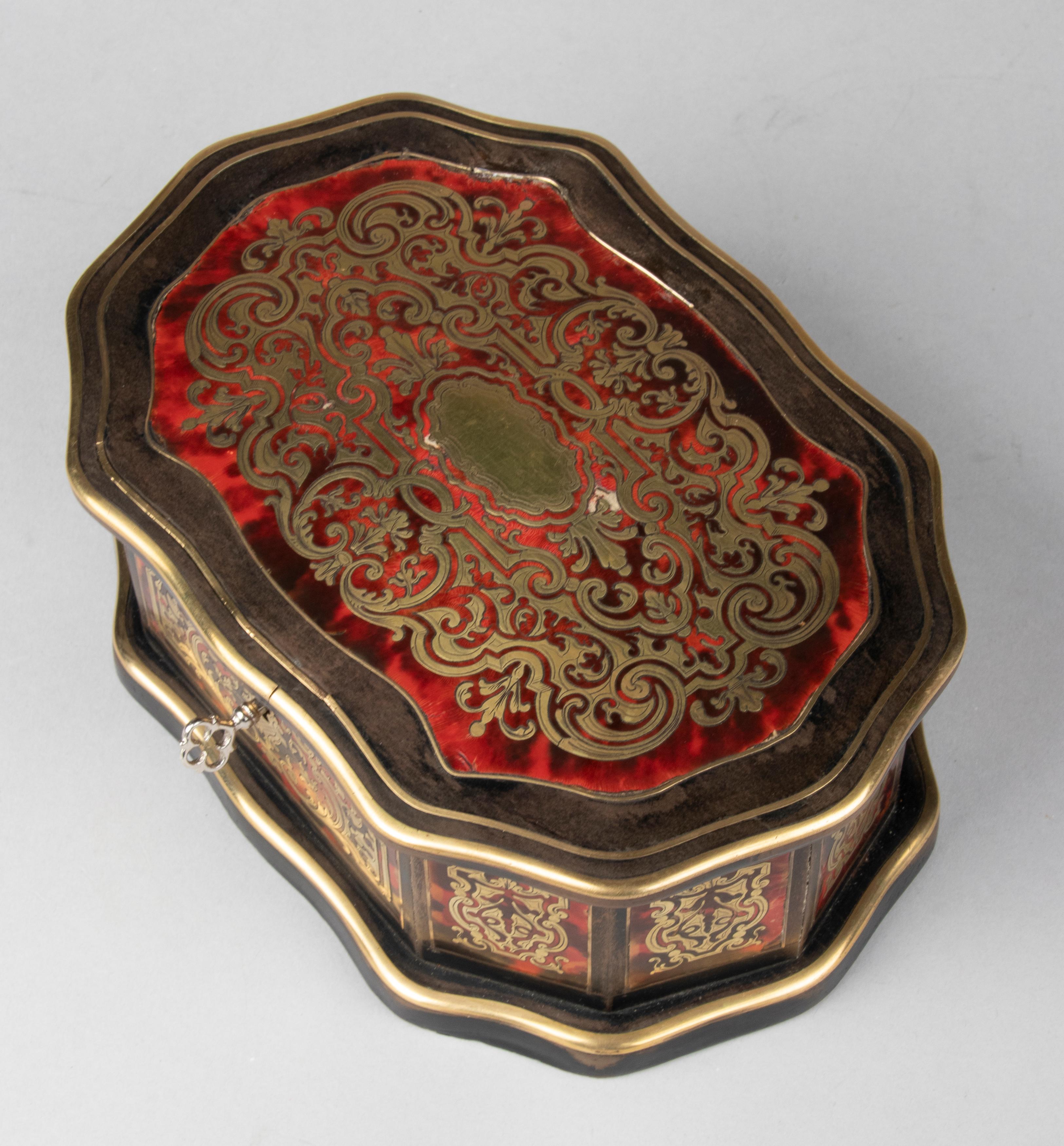 19th Century Napoleon III Boulle Marquetry Box 3