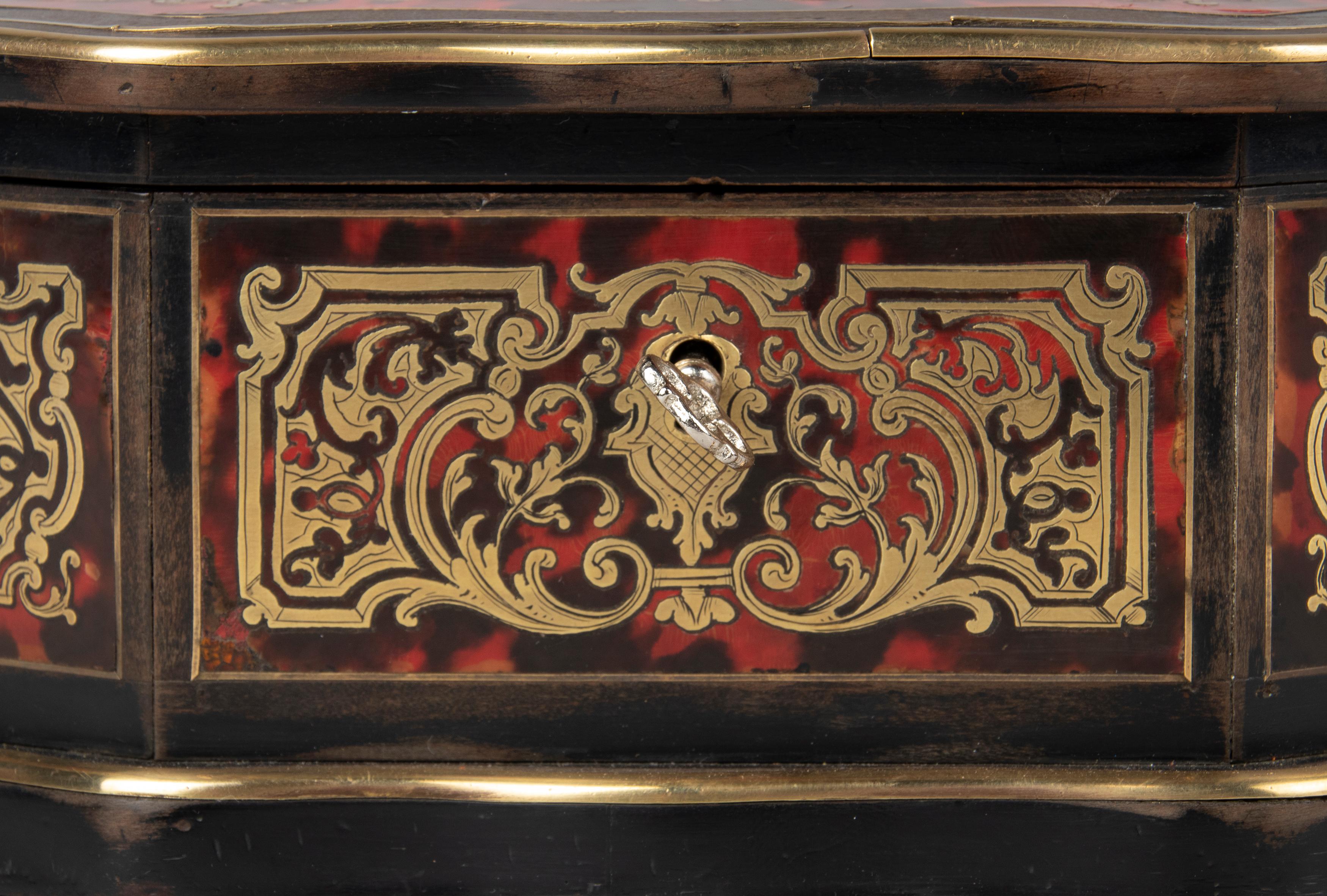 Late 19th Century 19th Century Napoleon III Boulle Marquetry Box
