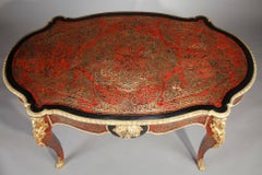 19th Century Napoleon III Boulle Marquetry Table