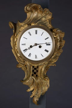 Pendule de cheminée française Napoléon III du 19ème siècle en bronze