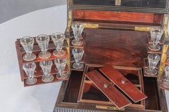 19th Century Napoleon III "Cave A Liqueur" Cellarette