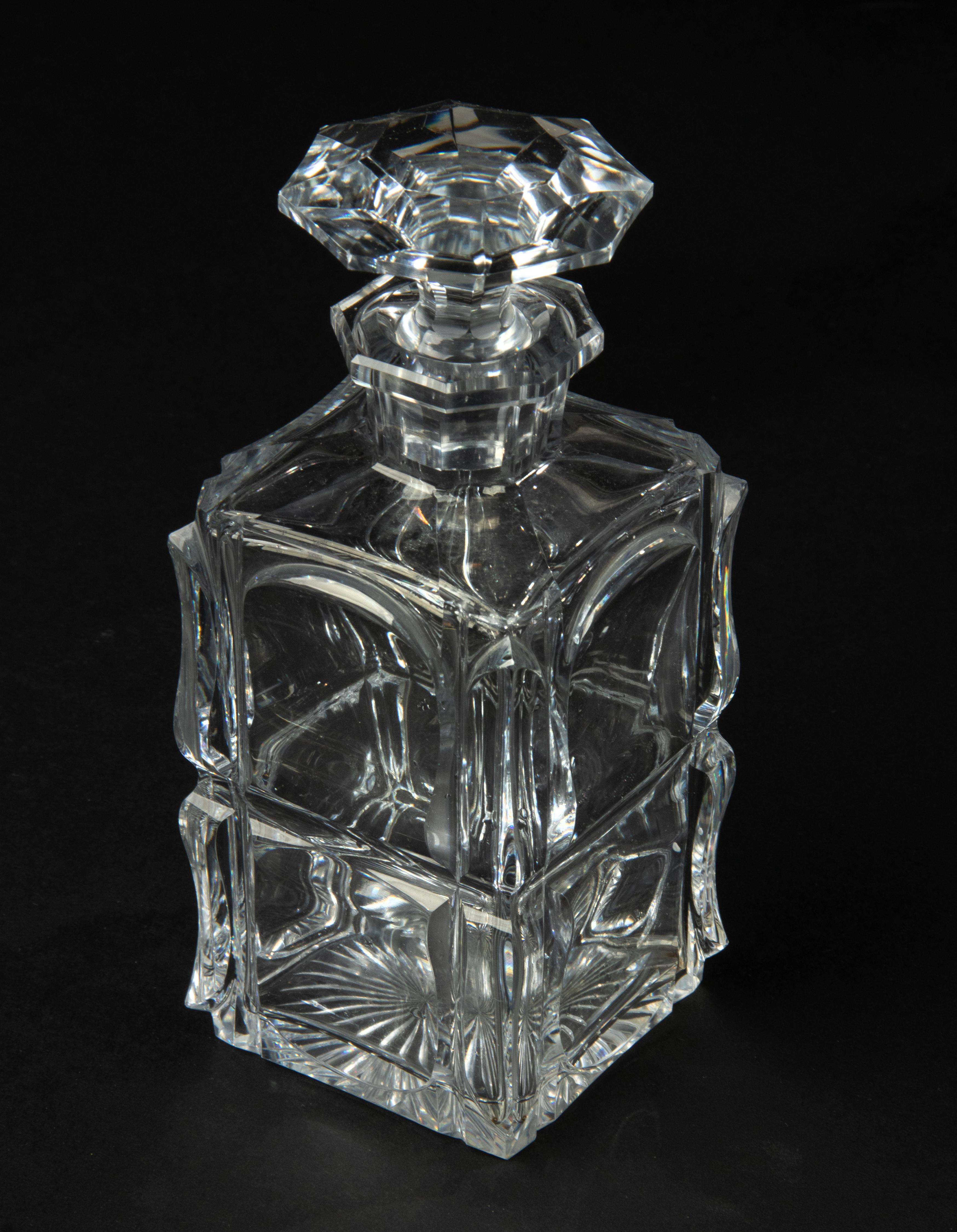 19th Century Napoleon III Crystal Liqueur Cabinet ‘Cave À Liqueur’ For Sale 6