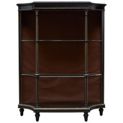 19th Century Napoleon III Ebonized Bookshelf Étagère