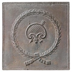 19th Century French Napoleon III Period Fireback / Backsplash